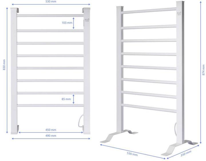 Produktbild Sygonix Handtuchhalter Stand Wand (SY-6796866)