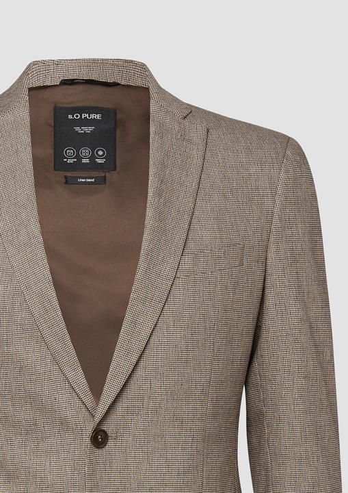 Immagine prodotto s.Oliver s.O PURE: Sakko aus elastischem Leinenmix (52)