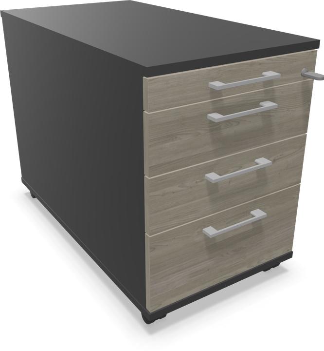 Black, Dark grey, Silver grey, Wood decor grey with structure