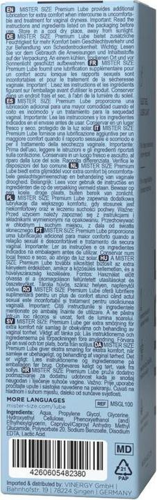 Produktbild Mister Size - PREMIUM-SCHMIERMITTEL 100 ML (100 ml)