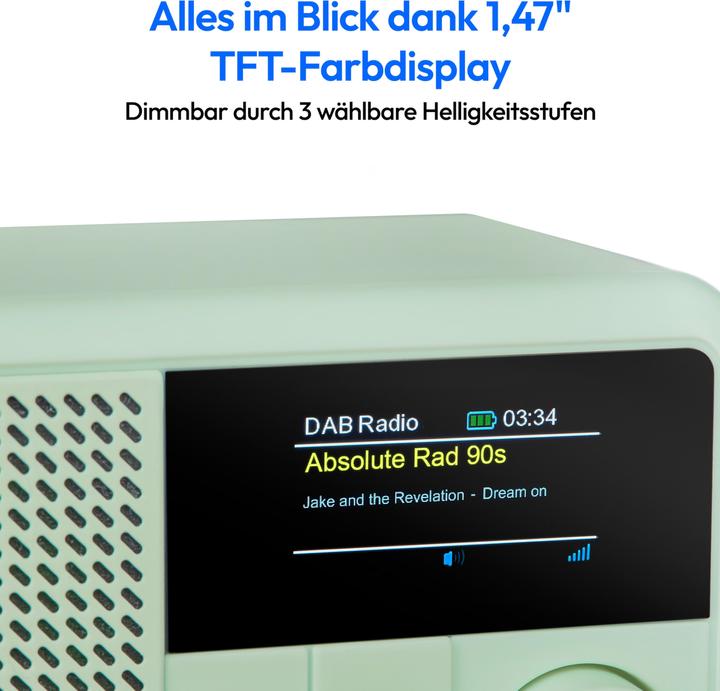 Produktbild Medion LIFE® S66822 Tragbares DAB+ Radio (DAB+, FM, Bluetooth)