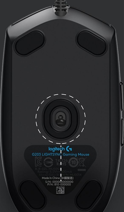 Produktbild Logitech G G203 Lightsync (Kabelgebunden)