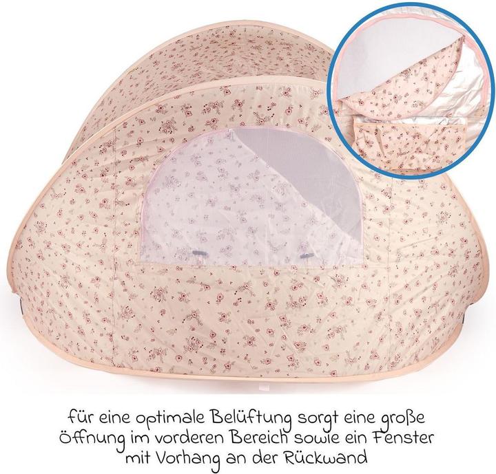 Produktbild Bieco Strandmuschel mit UV- Schutz dreamy flowers
