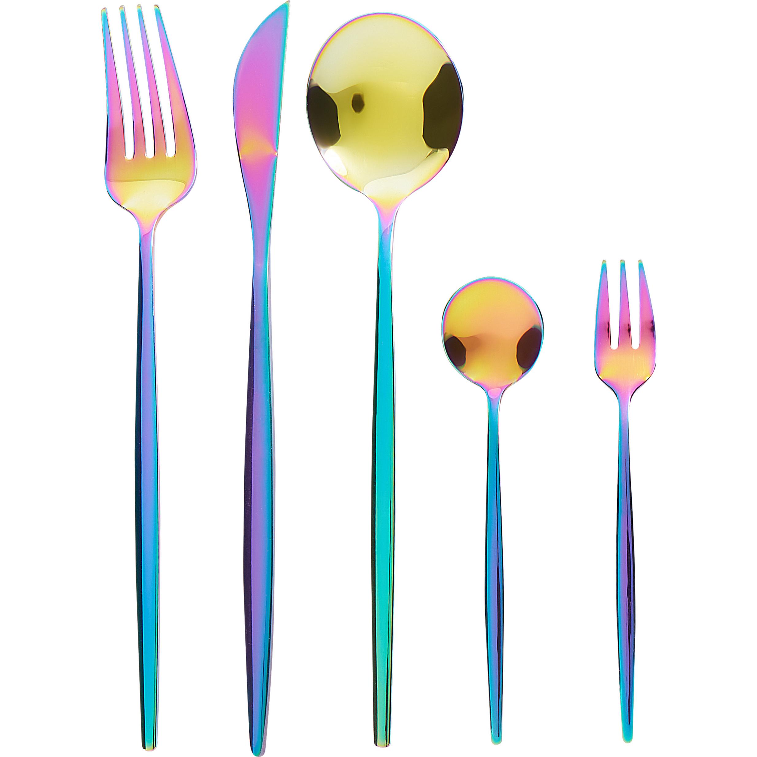 Thumbnail - Beliani Rigatoni, Besteck, Mehrfarbig