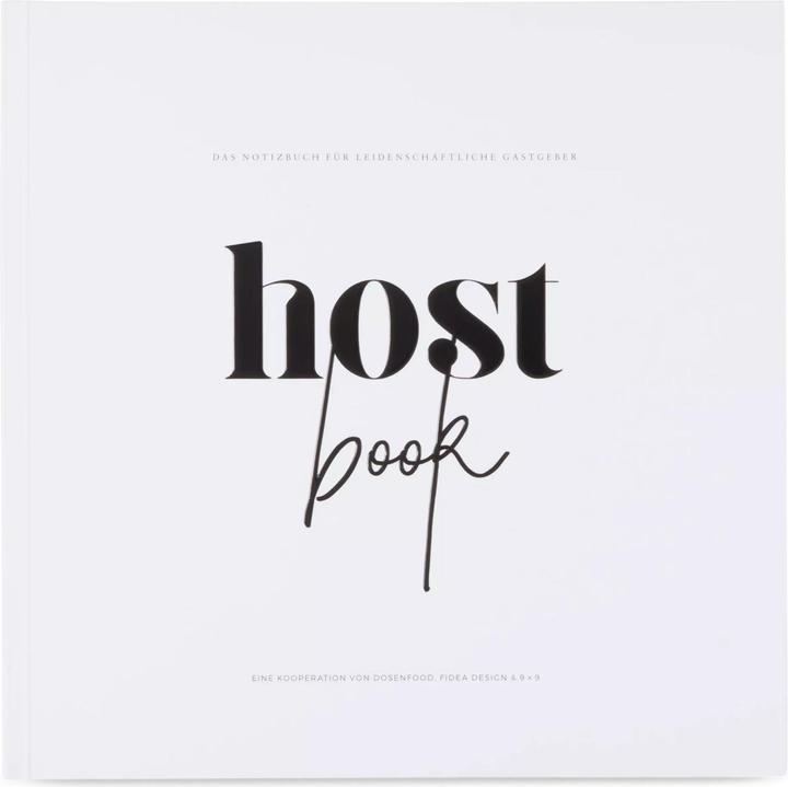 Globus Hostbook (21 x 21 cm, Couverture souple)