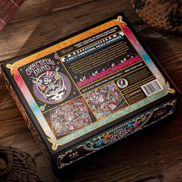 Actual product image Theory11 The Grateful Dead Multi-Dimensionales Puzzle (1000 Teile) (1000 pieces)