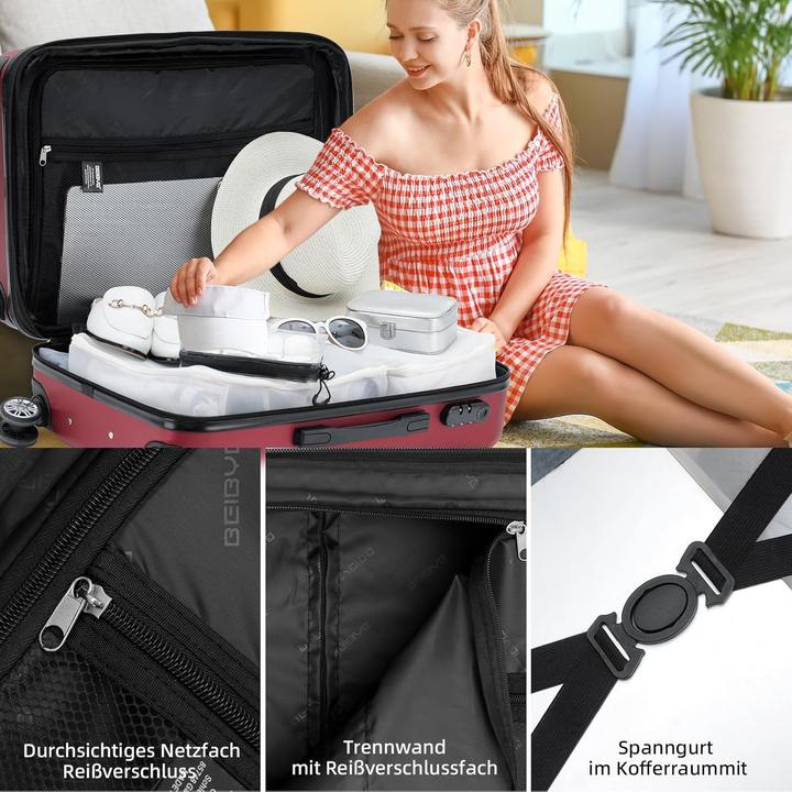 Produktbild Beibye Hartschalen-Reisekoffer (115 l)