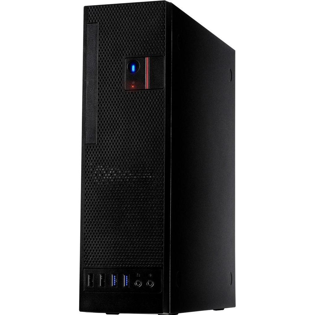 Intertech S-331 (mATX, Mini-ITX), PC Gehäuse, Schwarz