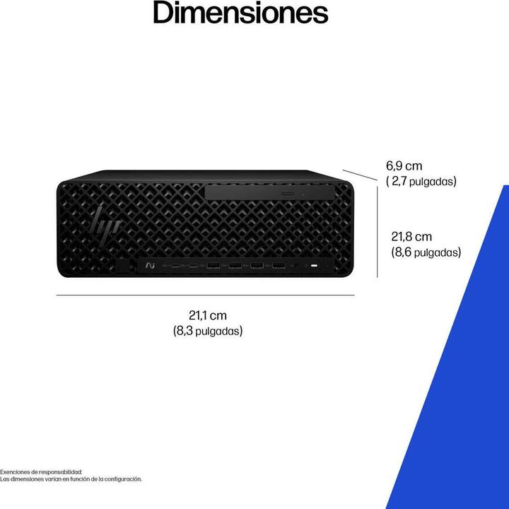 Produktbild HP Z2 SFF G1i Workstation (48 GB, Intel Core Ultra 7 265)