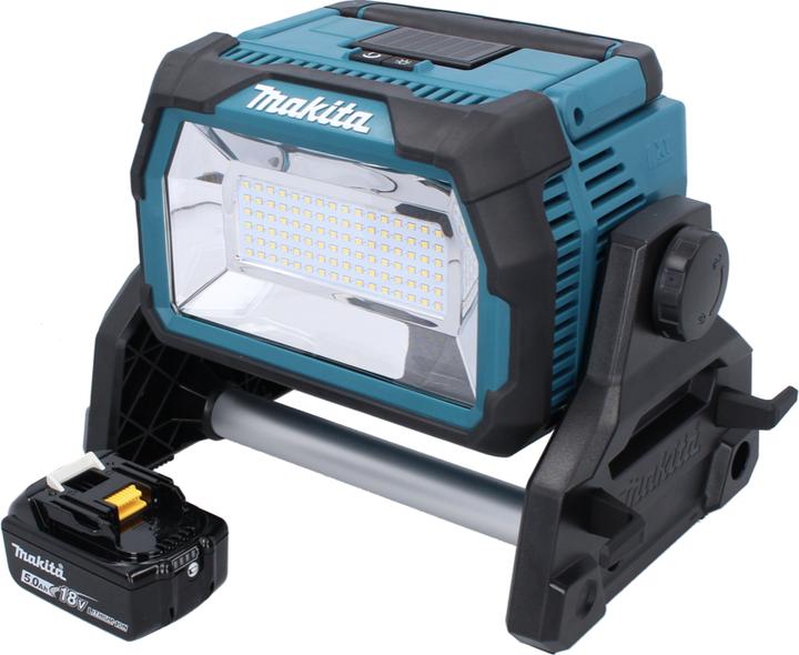 Produktbild Makita DML 809 T1 Akku LED Baustrahler 18 V 10000 lm + 1x Akku 5,0 Ah - ohne Ladegerät (10000 lm)