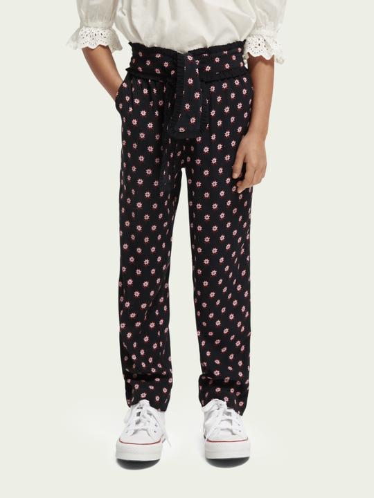 Actual product image Scotch R'Belle Draped trousers with belt (128)