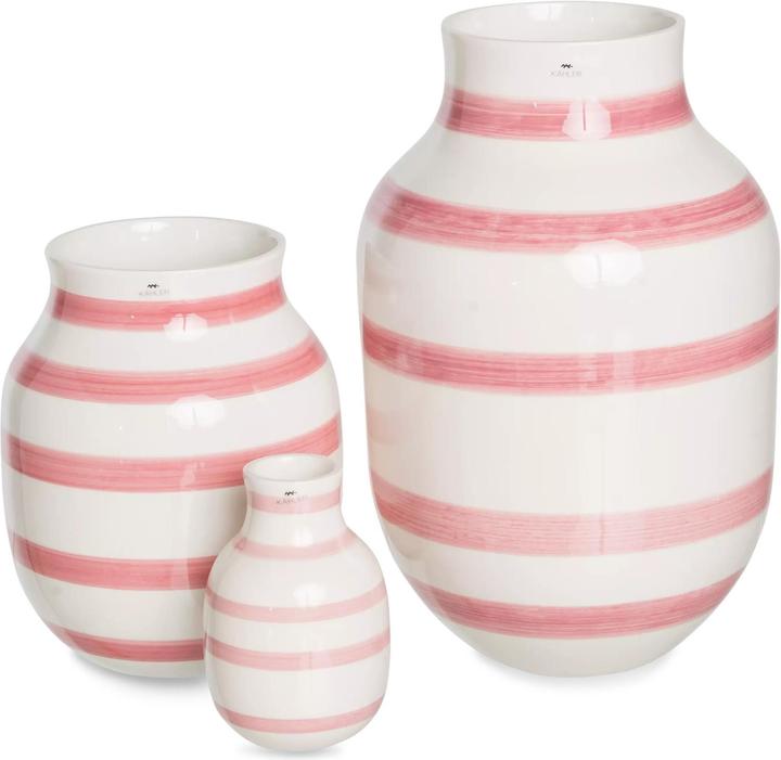 Produktbild Kähler Vase mit Streifen