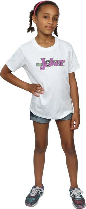 Image du produit - T-shirt THE JOKER CRACKLE LOGO - Fille (128)