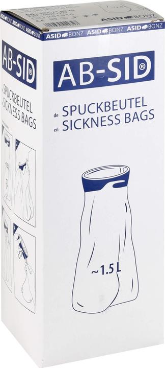Produktbild Asid Bonz Spuckbeutel Verschliessbar