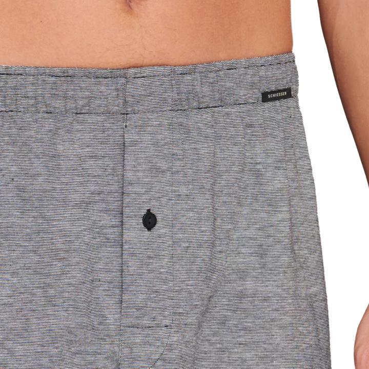 Produktbild Schiesser 2er Pack Singel-Jersey Boxershorts (S, 2er Pack)
