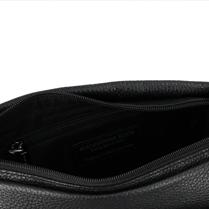 Image du produit Mandarina Duck Sac bandoulière carré en cuir avec poche intérieure zippée et sangle ajustable