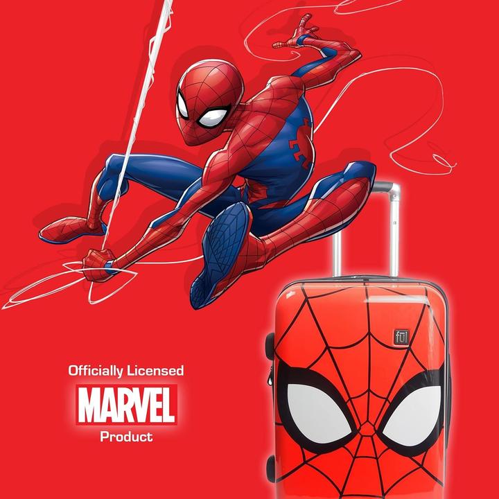 Actual product image Ful Spider-Man Big Face Hardside Carry-On
