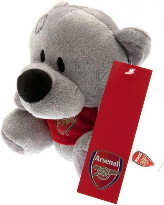 Official Arsenal FC Teddy Bear | Licensed Red Plush Toy With 'A