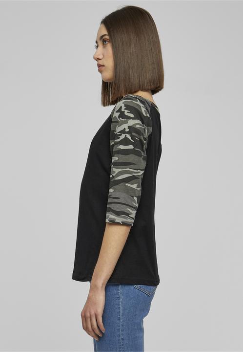 Actual product image Urban Classics Ladies 3/4 Contrast Raglan Tee (XXL)