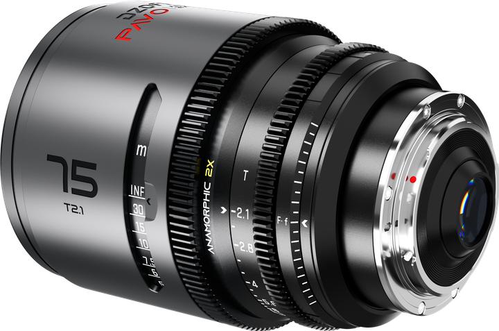 Produktbild Dzofilm Pavo 2x Anamorphic 75mm T2.1 for PL/EF Mount (S35) metric (PL, APS-C / DX)