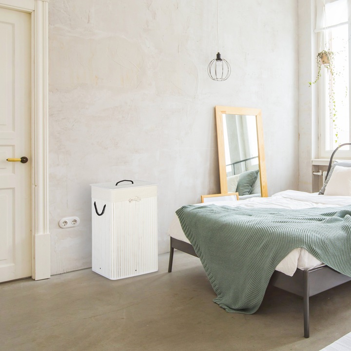 Immagine prodotto Relaxdays Cesto portabiancheria (80 l)