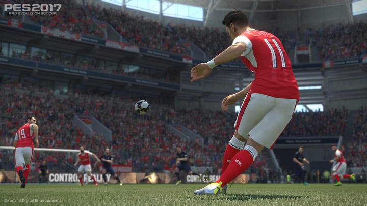 Actual product image Konami Pro Evolution Soccer PES 2017 XBOX ONE EU PEGI (Xbox One S)