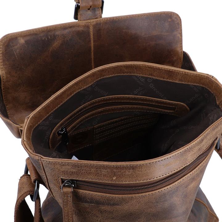 Immagine prodotto Greenland Nature Borsa a tracolla Montana in pelle 26 cm