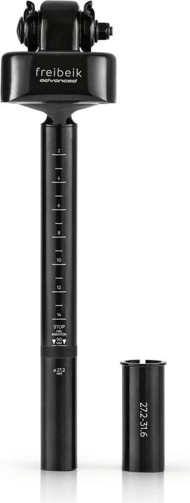 Image du produit Freibeik Articulation de selle de vélo 2.0 Noir (27.20 mm)