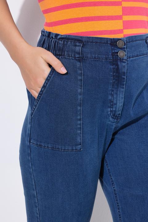 Produktbild Ulla Popken Lyocell-3/4-Hose Rose (56)