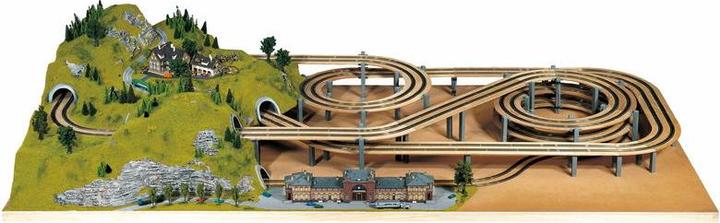 Actual product image Noch Track helix build-up circle (Track H0)