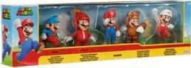 Actual product image Jakks Pacific Super Mario figures Mario 5-pack 6.5 cm
