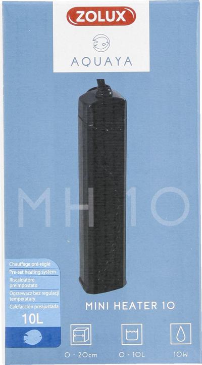 Zolux Aquaya Mini Heater 10 W - chauffe-eau 0-10 l black