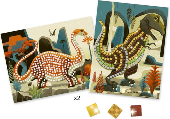 Produktbild Djeco Mosaik Dinosaurier