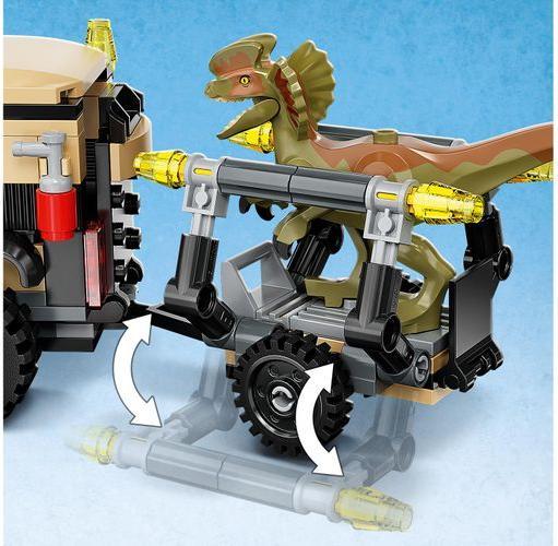 Actual product image LEGO Pyroraptor & Dilophosaurus Transport (76951, LEGO Jurassic World, LEGO Rare Sets)