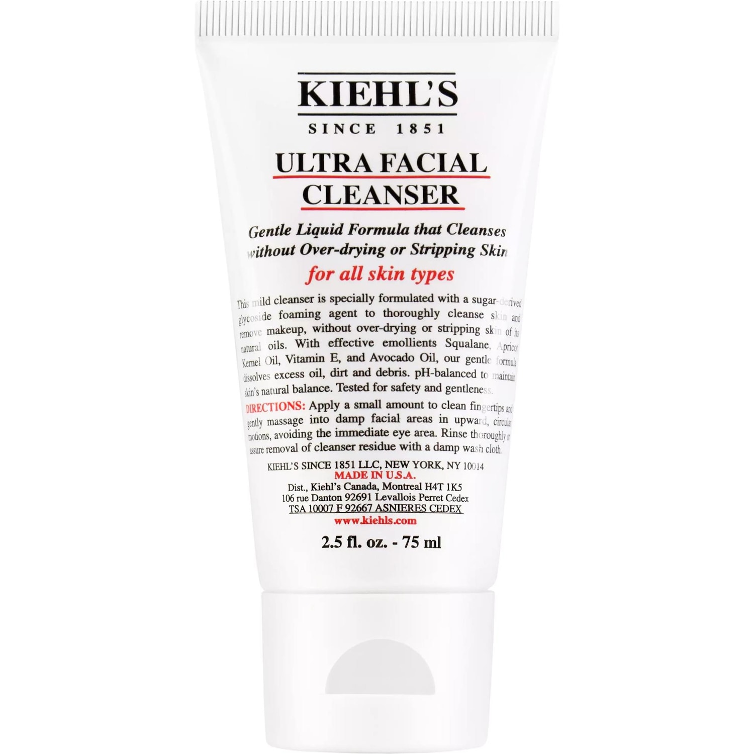 Kiehl's, Gesichtsreinigung, Ultra Facial Cleanser Gesichtsreiniger (Tonic, 150 ml)