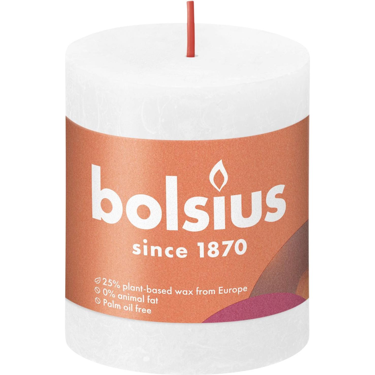 4x Bolsius, Kerzen, Stumpenkerze 'Rustiko Shine' (1 Stk.)