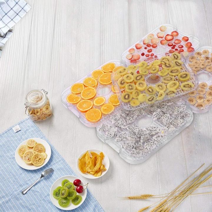 Actual product image Meykey 8-Tray Food Dehydrator with Adjustable Temperature for Fruits, Vegetables, and Meat