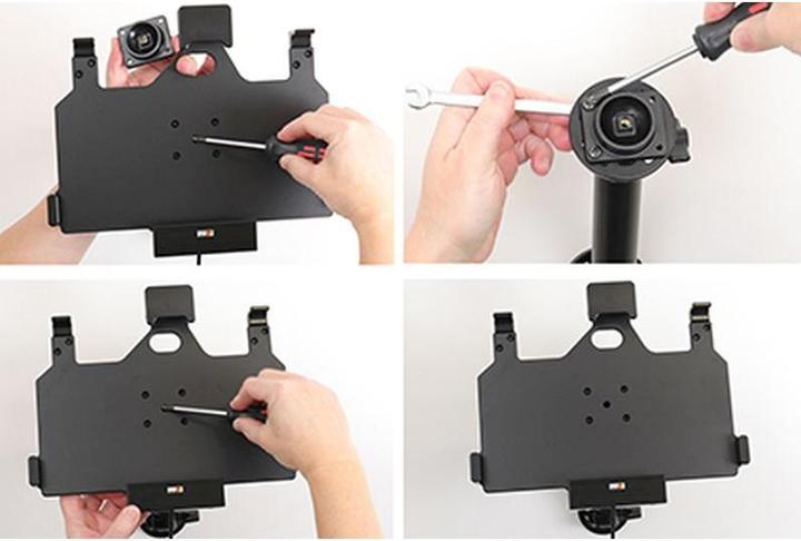 Produktbild Brodit Halter aktiv Samsung Galaxy Tab Active Pro verriegelbar