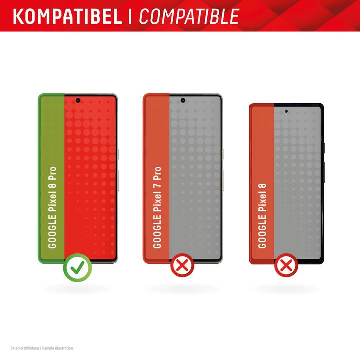 Immagine prodotto Displex Real Glass, 2D Panzerglas (1 Pezzo/i, Google Pixel 8 Pro)
