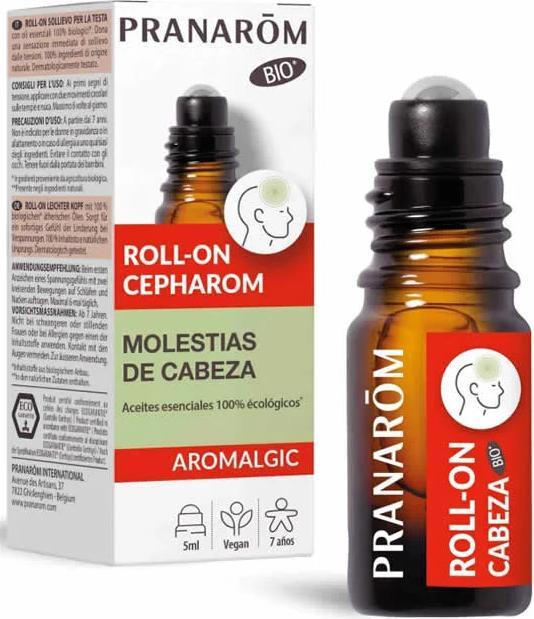 Produktbild Pranarom Aromalgic Cepharom Roll-on Leichter Kopf (Körpermilch, 5 ml)