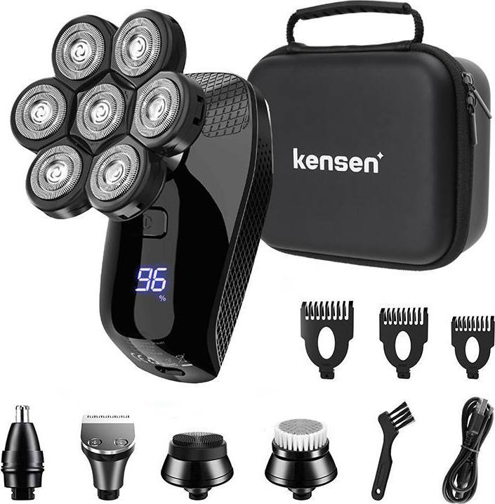 Immagine prodotto Kensen Rasoio elettrico 5-in-1 con testina 7D