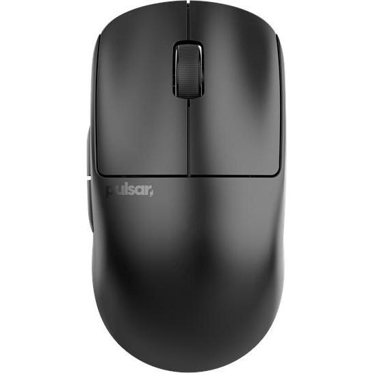 Pulsar X2 CRAZYLIGHT Wireless Medium (Jet Black) - Gaming Mus - Optisk - 5 knapper - Sort (Senza fili), Mouse, Nero