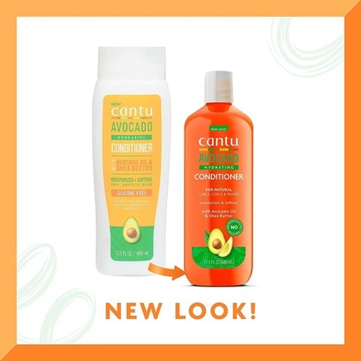 Produktbild Cantu AVOCADO HYDRATING silicone free 400 ml (400 ml)