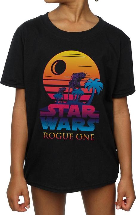 Image du produit Star Wars - T-shirt ROGUE ONE LOGO SUNSET - Fille (152, 158)