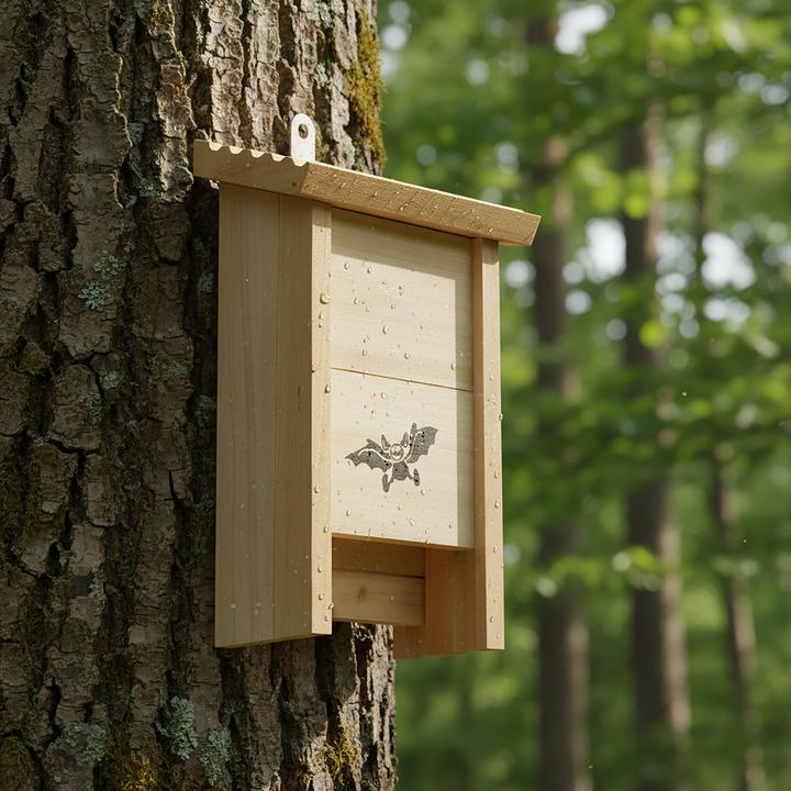 Produktbild Relaxdays 4x Fledermauskasten