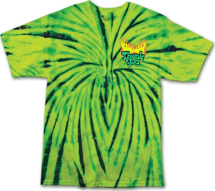 Actual product image Thank You Tiki Tye Die T-Shirt (M)