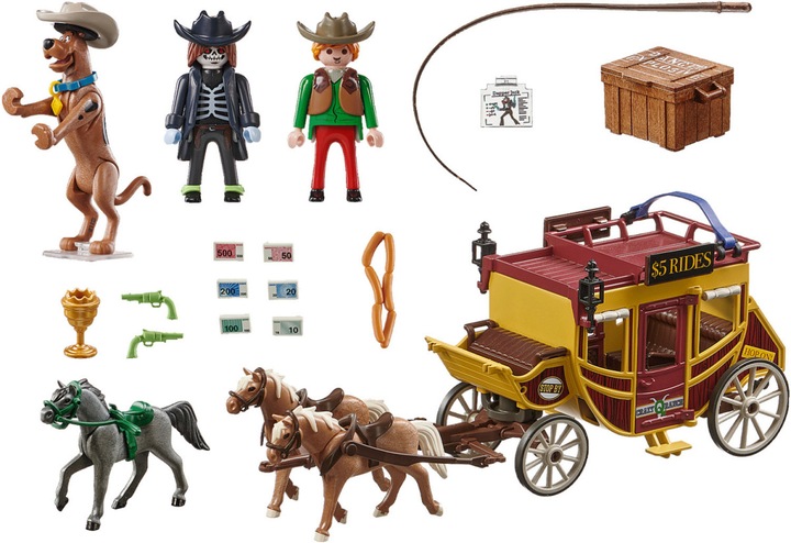 Actual product image Playmobil SCOOBY-DOO! Adventure in the Wild West (70364, Playmobil Scooby-Doo)