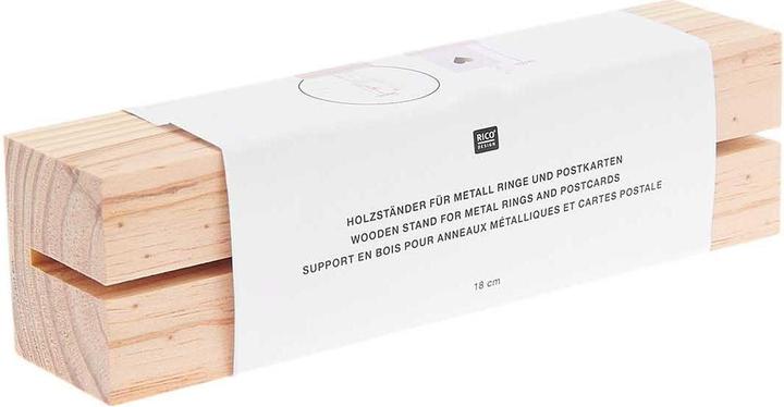 Produktbild Rico Design Holzartikel Holzständer 18 cm