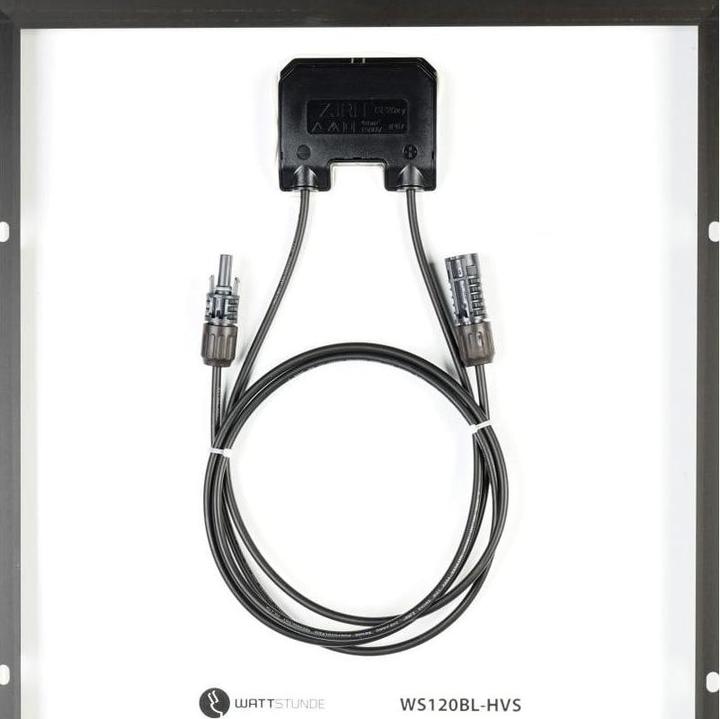Produktbild Wattstunde Solarpanel WS120BL-HVS BLACK LINE 120 Wp (120 W, 7.40 kg)