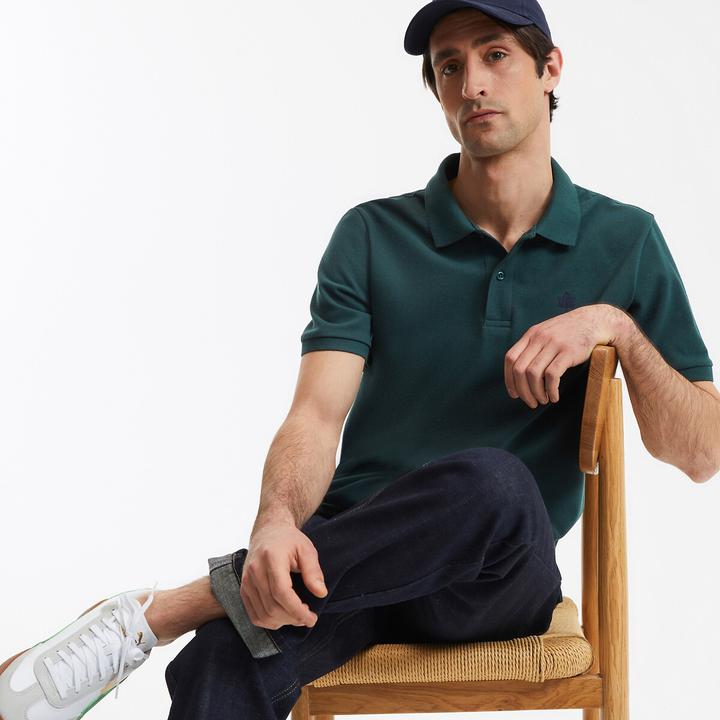 Produktbild La Redoute Collections Signature Poloshirt mit kurzen Ärmeln (L)